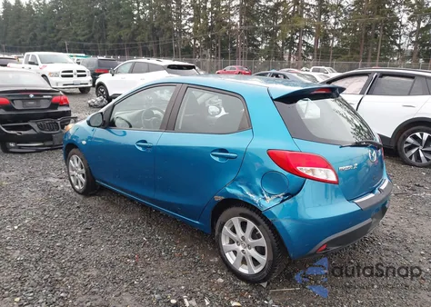 2012 Mazda Mazda2 Touring из США, поврежденный, VIN JM1DE1LZ3C0150384